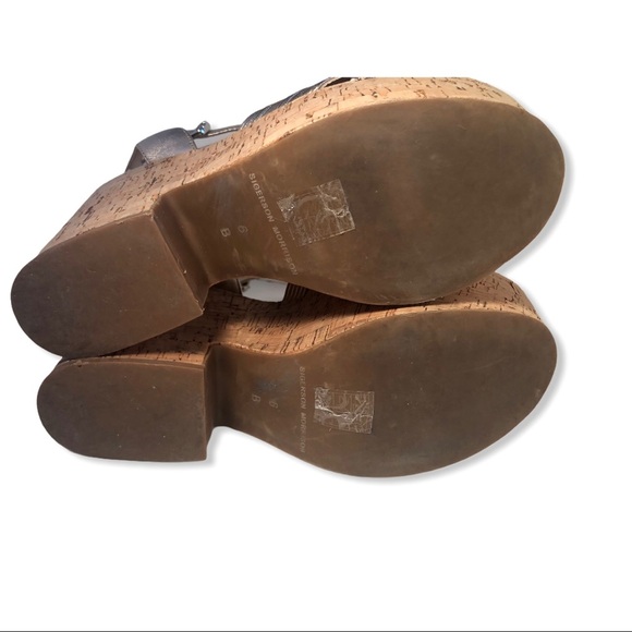 SIGERSON MORRISON Becca Cork Wedge Platform - Picture 8 of 9
